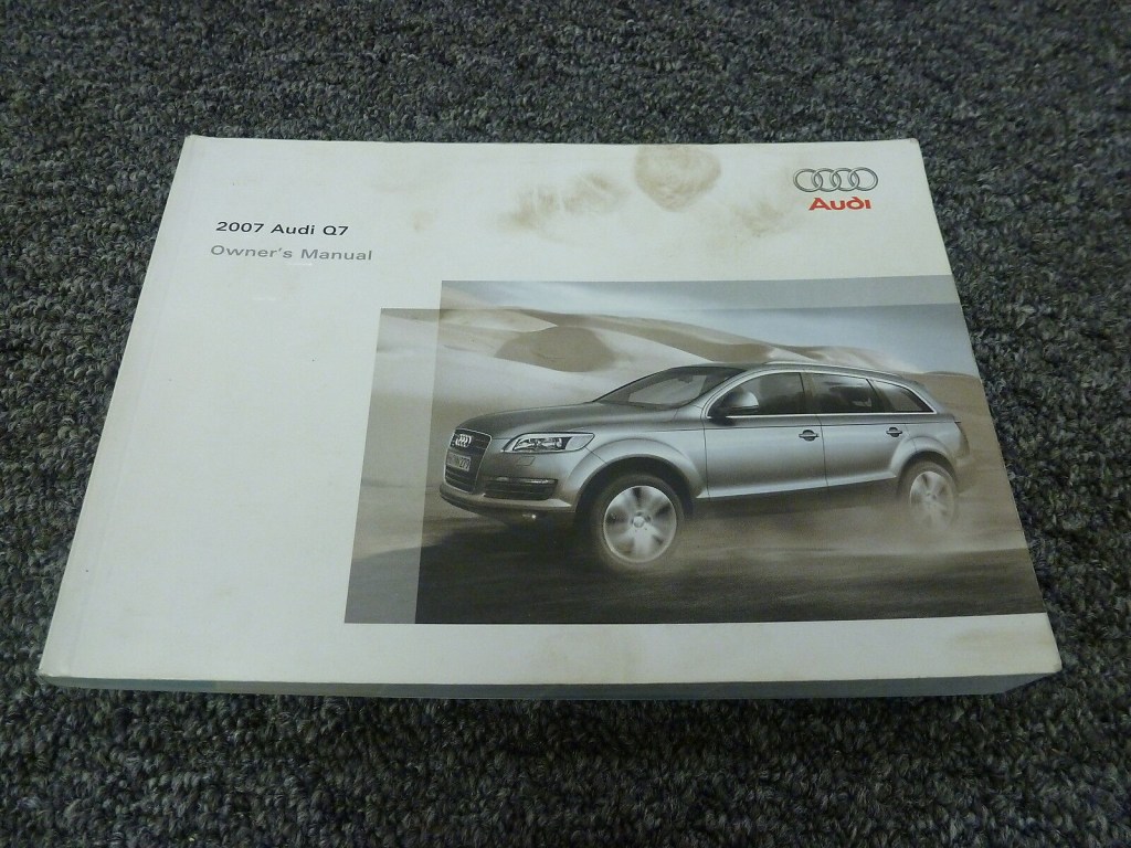 Picture of: Audi Q Owner Operator Manual User Guide Quattro Premium .L