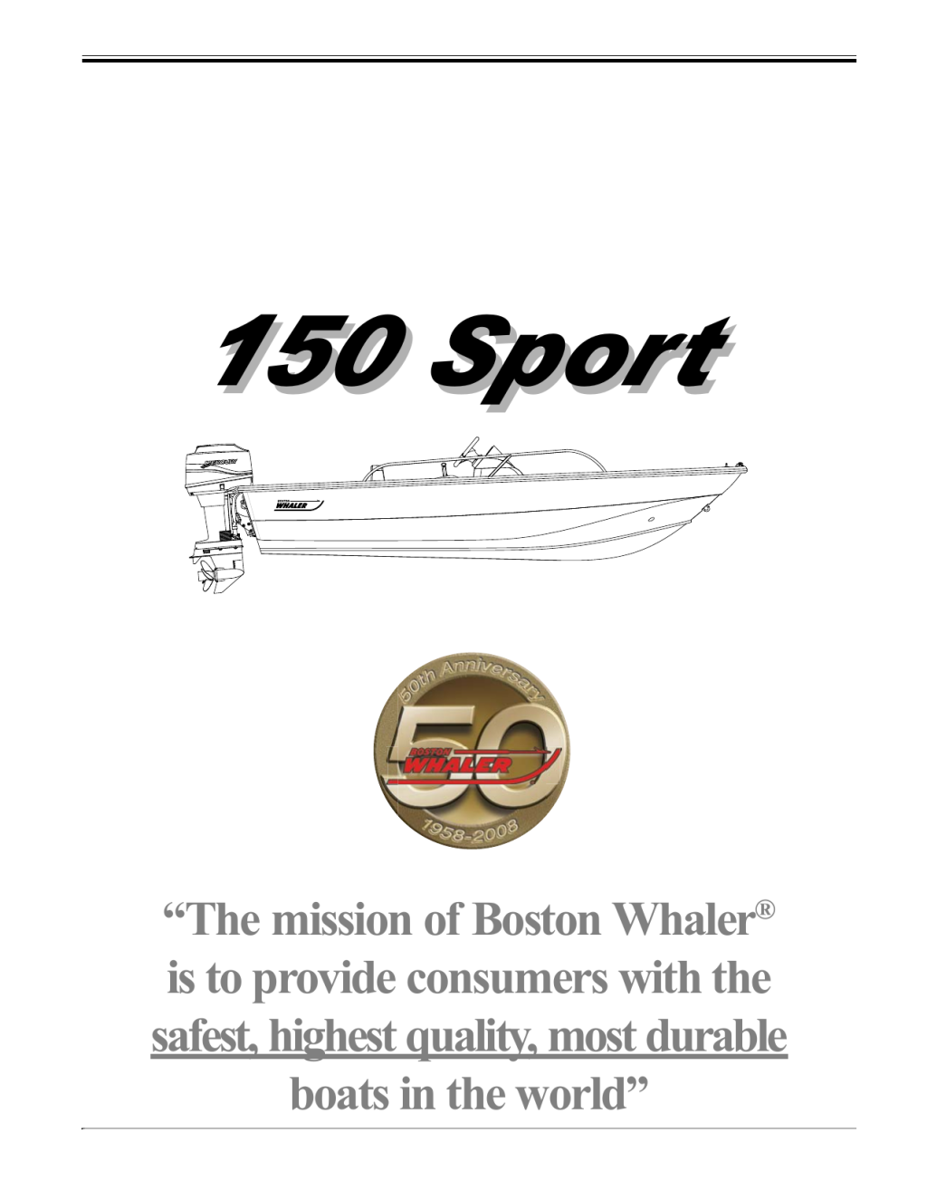 Picture of: Boston Whaler  Sport  Owner’s Manual  Manualzz