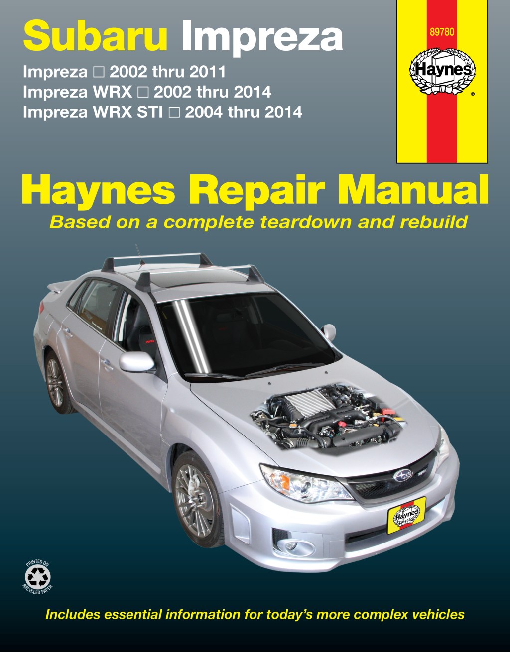 Picture of: Bundle: Subaru Impreza (-), WRX (-) and STI (-) Haynes Repair  Manual
