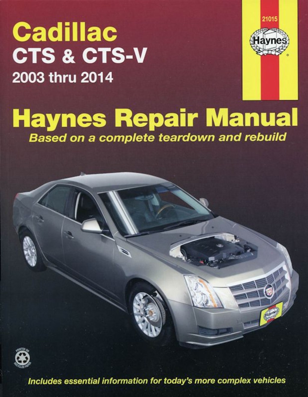 Picture of: Cadillac CTS, CTS-V Haynes Repair Manual –