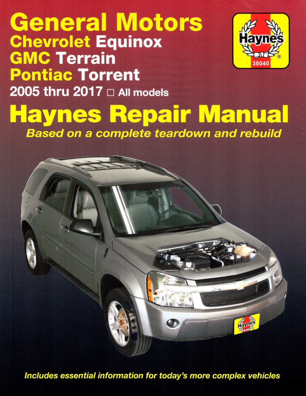 Picture of: Chevrolet Equinox GMC Terrain Pontiac Torrent Repair Manual –