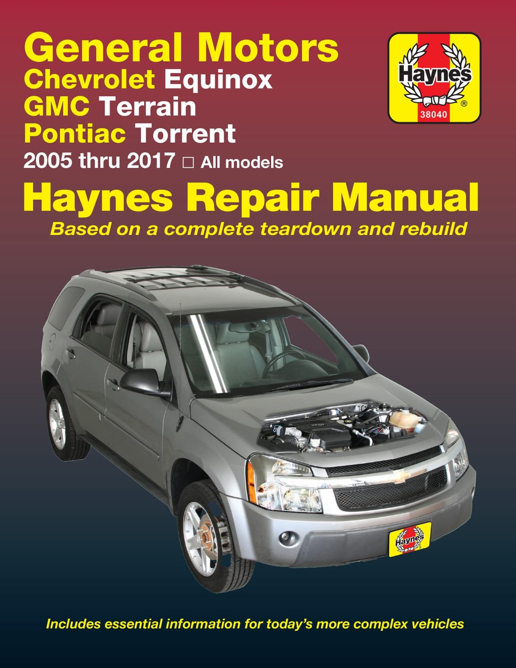 Picture of: Chevrolet Equinox  thru , GMC Terrain  thru  & Pontiac  Torrent  thru  Haynes Repair Manual
