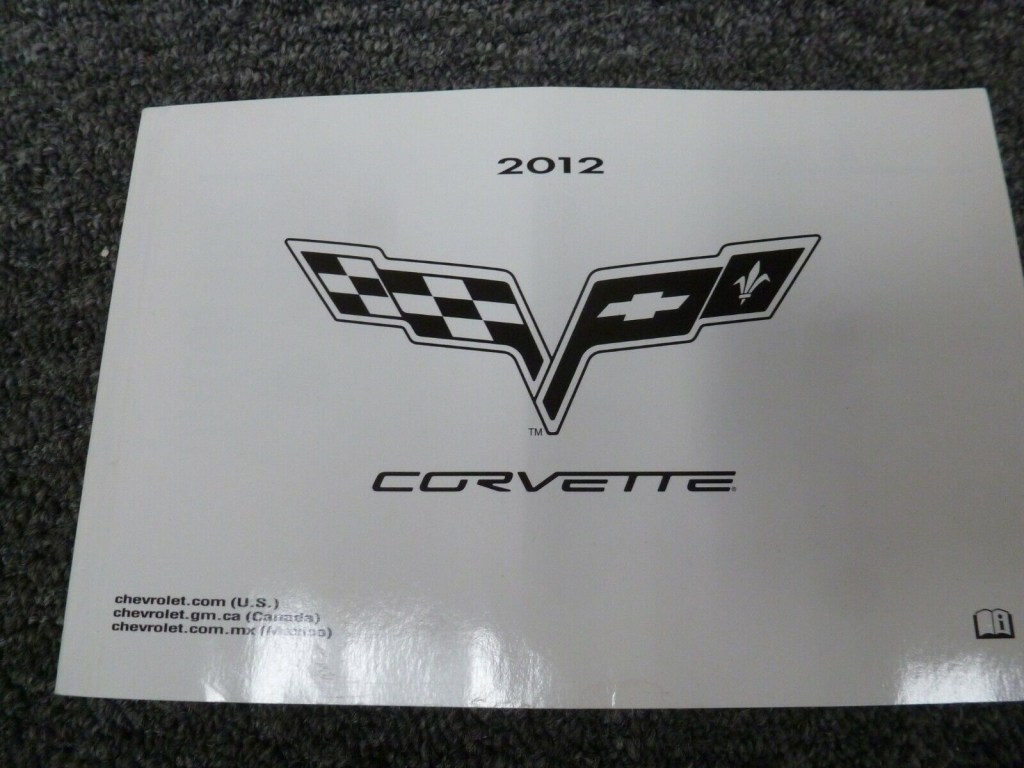 Picture of: Chevy Corvette Owner Operator Manual Coupe Convertible Grand Sport Z  ZR