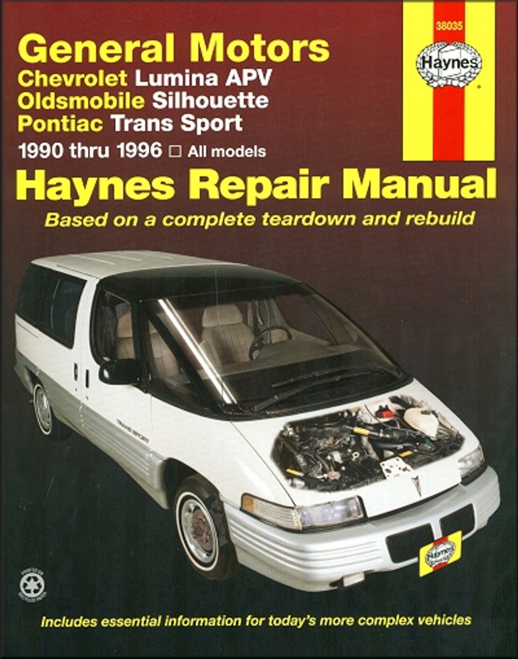 Picture of: Chevy Lumina APV, Olds Silhouette, Pontiac Trans Sport Repair Manual  –