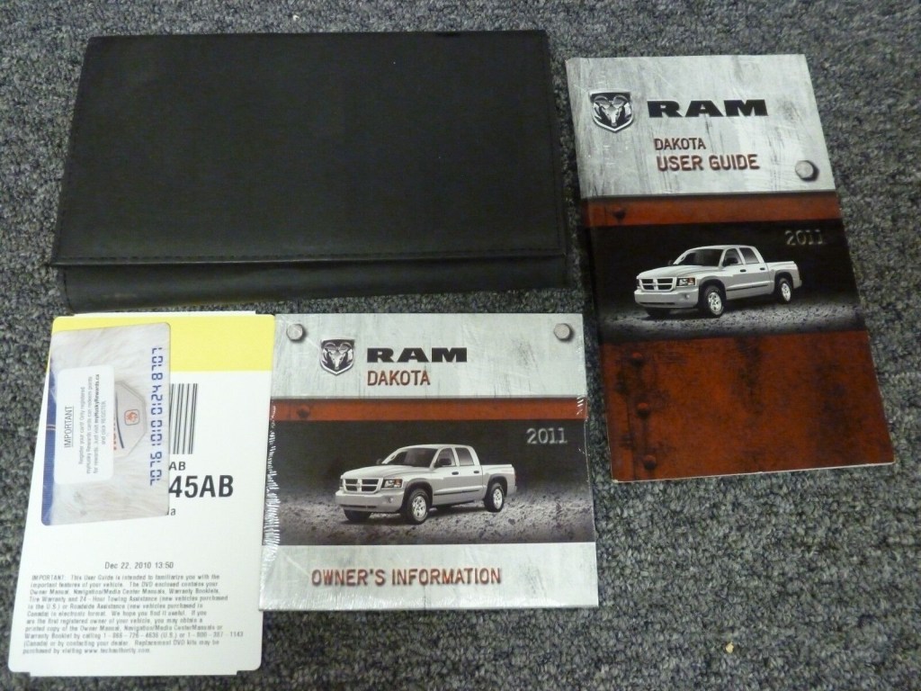 Picture of: Dodge Dakota Truck Owner Manual User Guide ST Bighorn Lonestar Laramie  WD  eBay