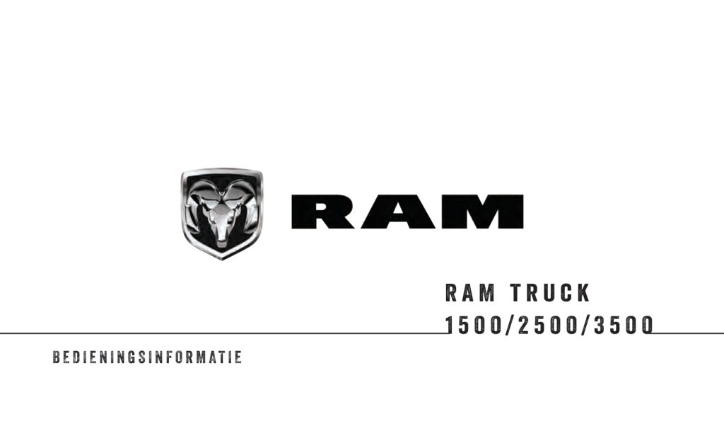 Picture of: Dodge Ram Truck  /  /  Handbuch  –  – Carmanuals