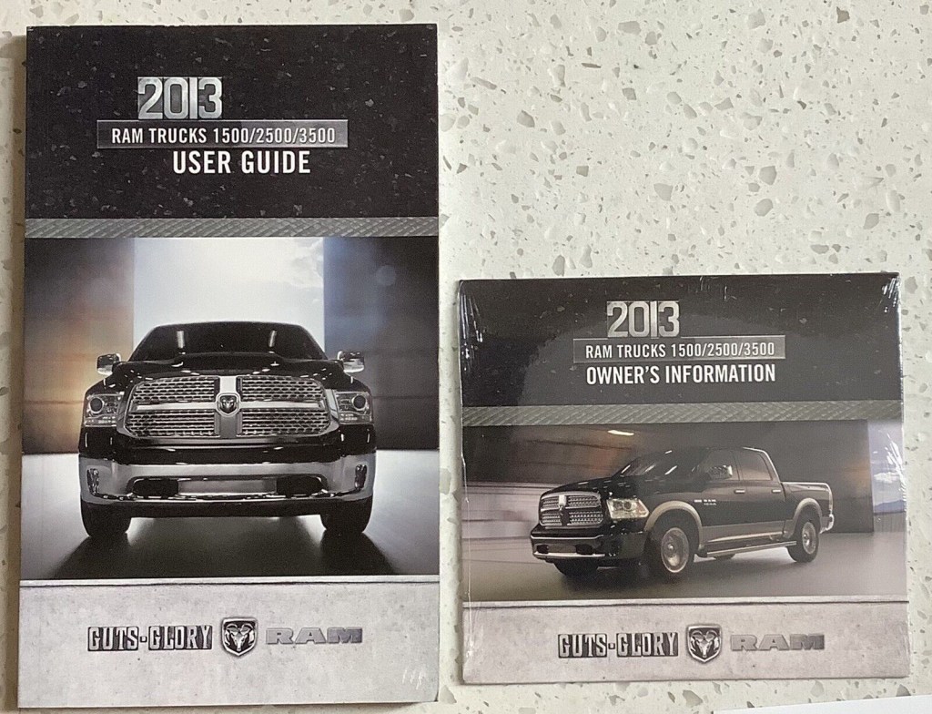 Picture of: DODGE RAM TRUCK USER GUIDE / OWNERS MANUAL OPERATORS GUIDE  //