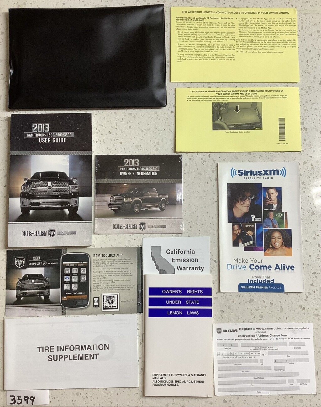 Picture of: DODGE RAM TRUCK USER GUIDE / OWNERS MANUAL OPERATORS GUIDE  //