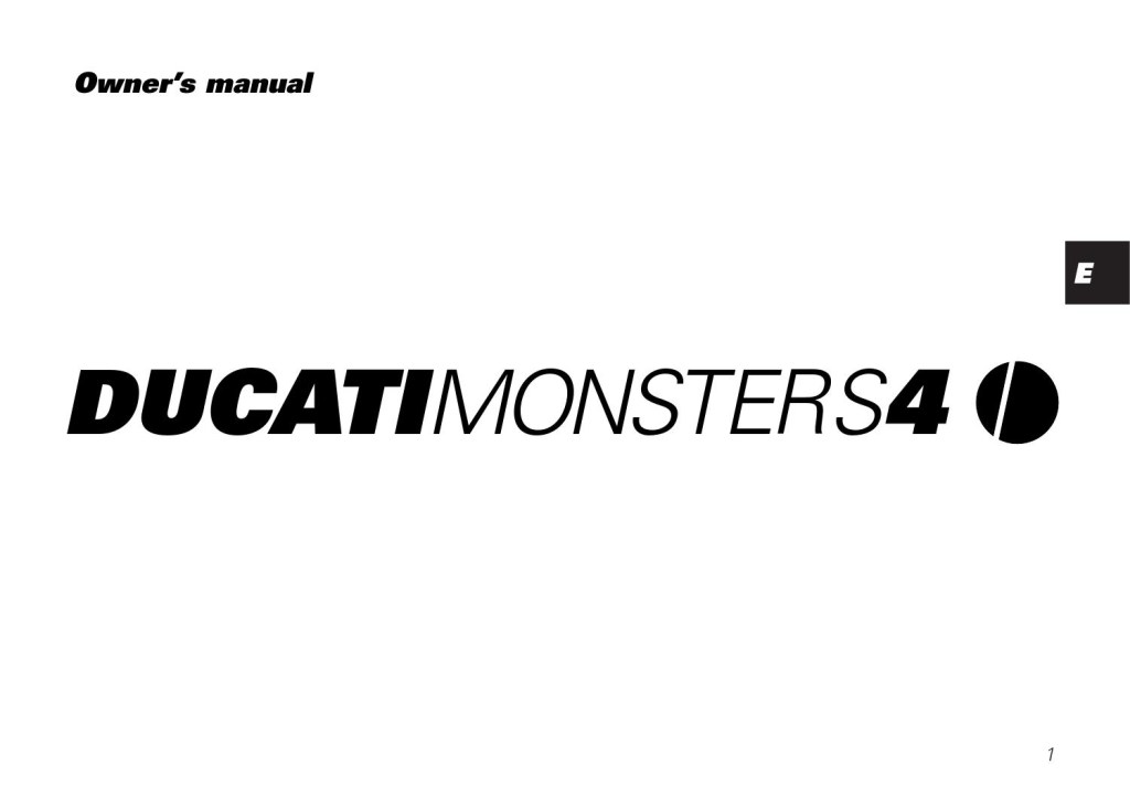 Picture of: Ducati Monster S Owners Manual by Marcos Lara – Issuu