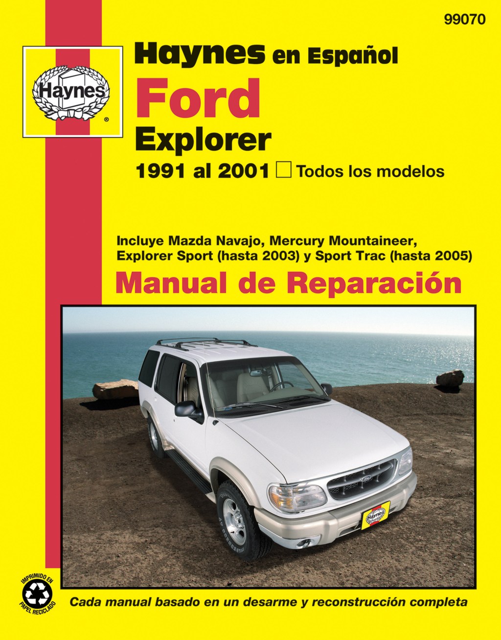 Picture of: Ford Explorer Haynes Manual de Reparación: Todos los modelos Ford