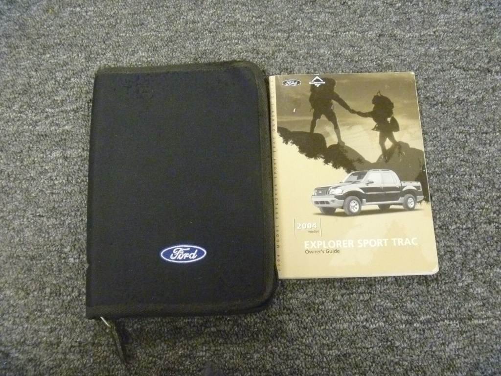 Picture of: Ford Explorer Sport Trac Owner Operator Manual User Guide XLS XLT  Adrenalin