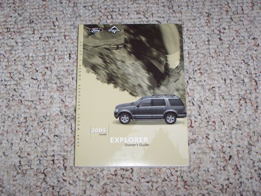 Picture of: Ford Explorer SUV Owner Manual User Guide XLS XLT NBX Eddie