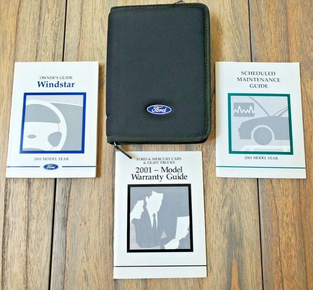Picture of: Ford Windstar Owners Manual Set  eBay