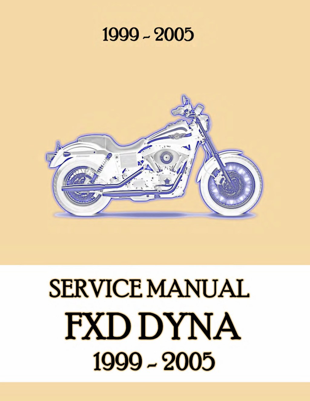 Picture of: Harley Davidson FXDX Dyna Super Glide Sport Factory Service