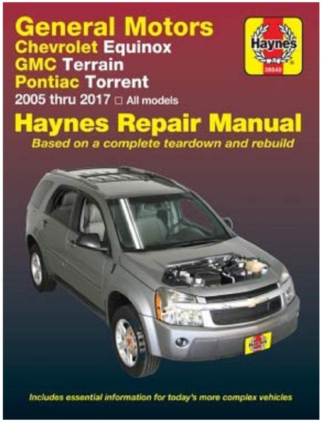Picture of: Haynes Repair Manual  for GMC Terrain, Chevrolet Equinox & Pontiac  Torrent –