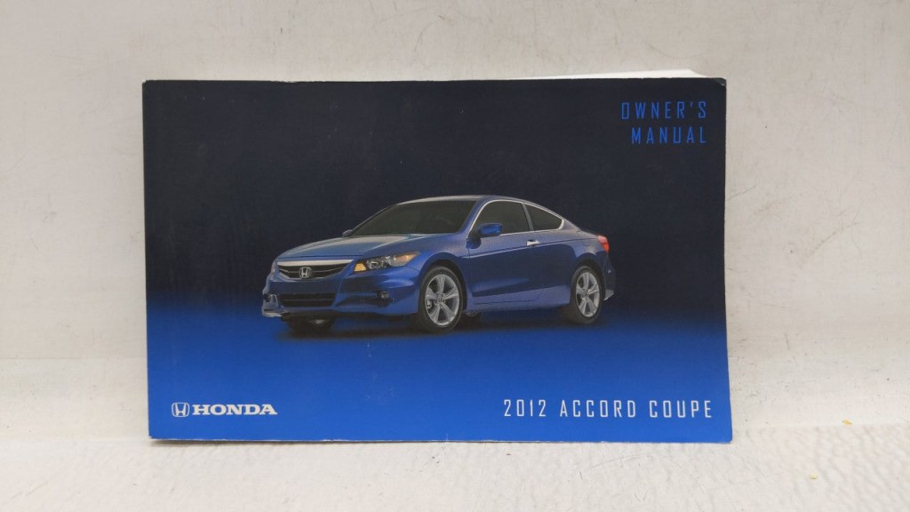 Picture of: Honda Accord Owners Manual Book Guide OEM Used Auto Parts