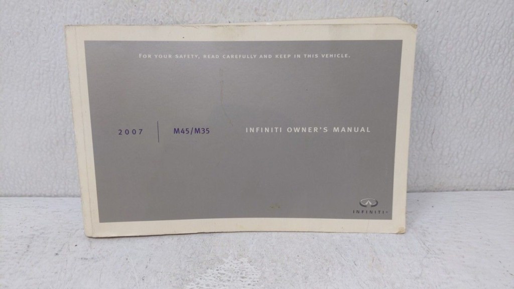 Picture of: Infiniti M Owners Manual UKLH  eBay