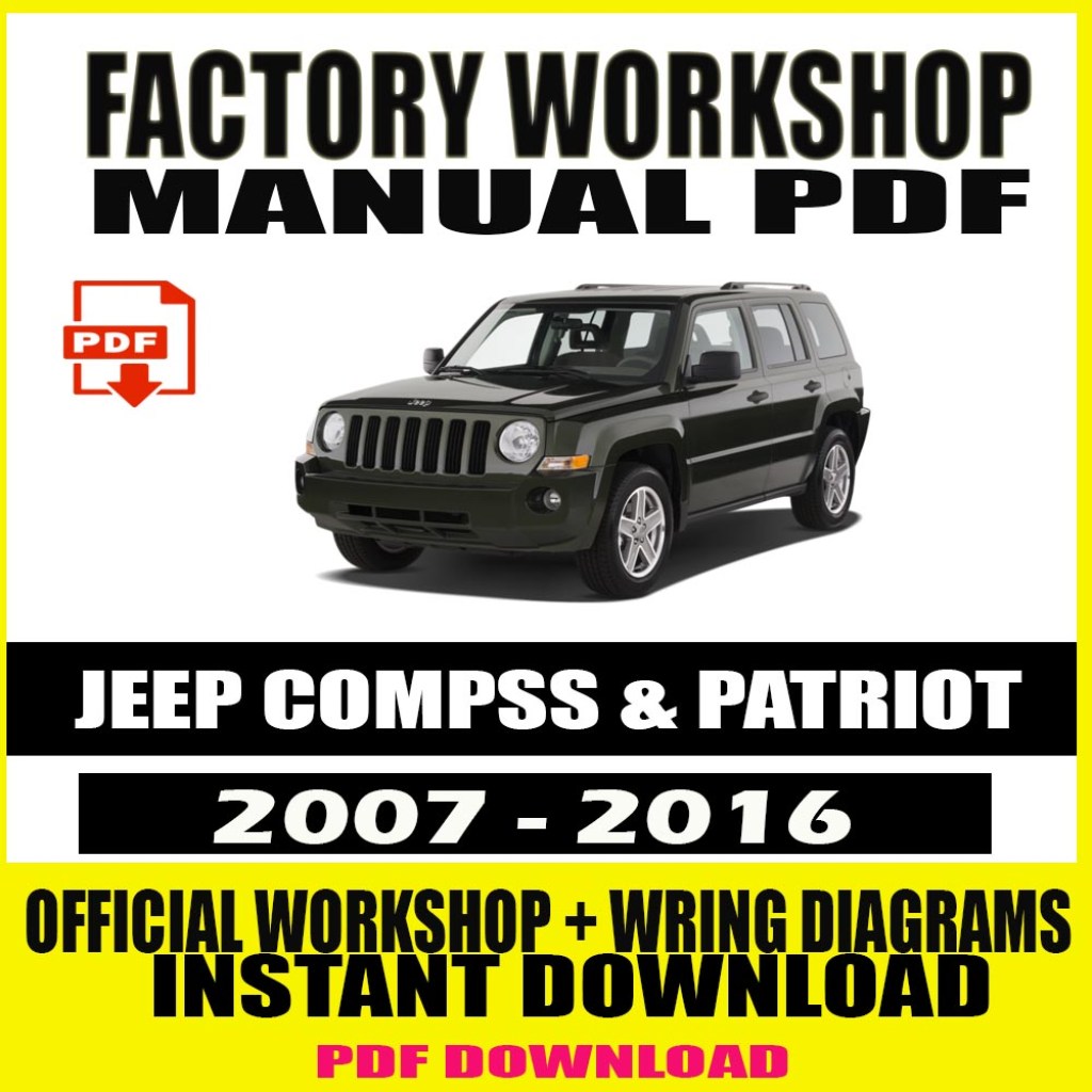 Picture of: Jeep Compass and Patriot – Manual Service Repair PDF