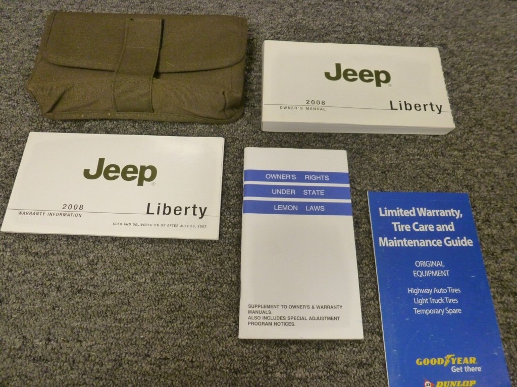 Picture of: Jeep Liberty SUV Owner Owner’s Manual User Guide Limited Sport