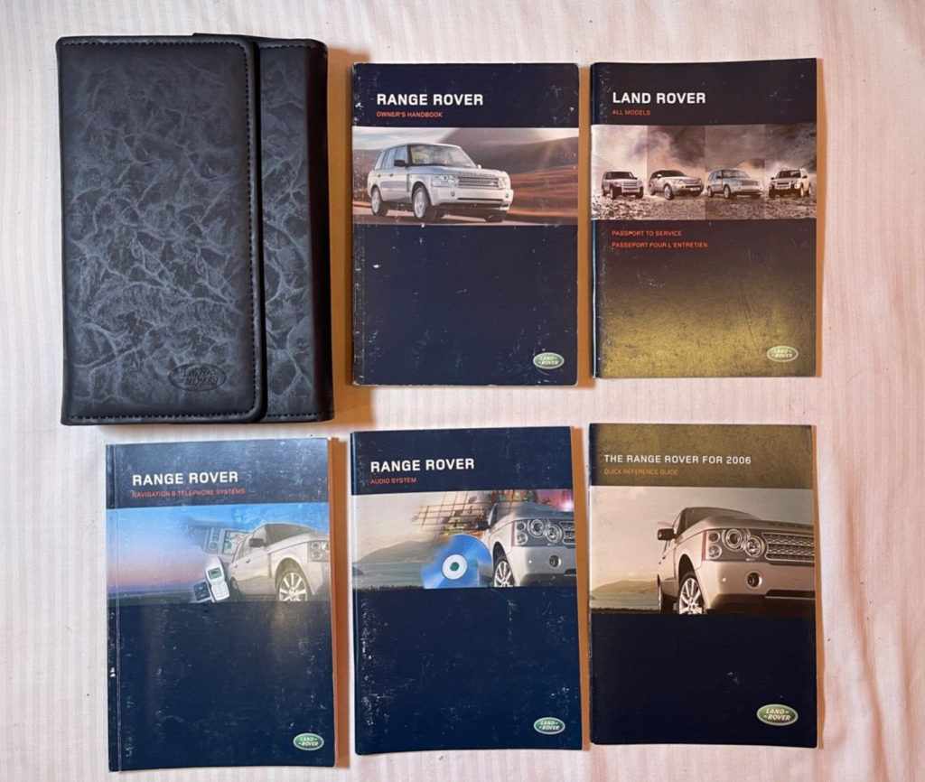 Picture of: Land Range Rover HSE Owners Manual GUIDE BOOK SET & Navigation & CASE  OEM
