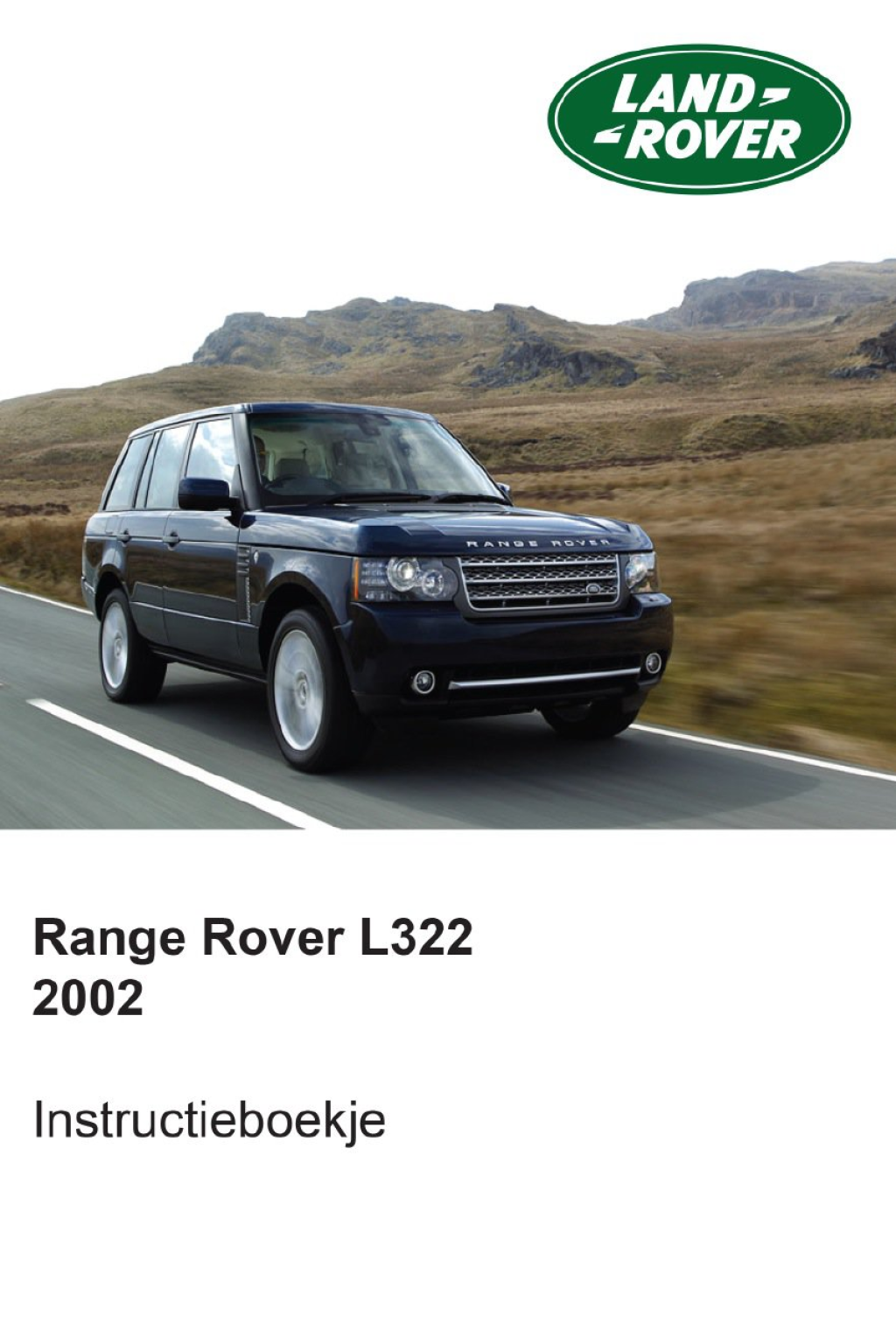 Picture of: Land Rover Range Rover L () manual ( pages)