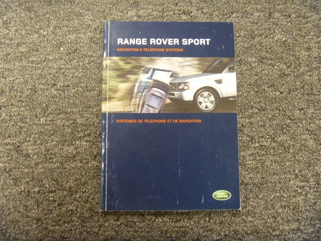 Picture of: Land Rover Range Rover Sport Navigation Owner User Manual HSE  Supercharged
