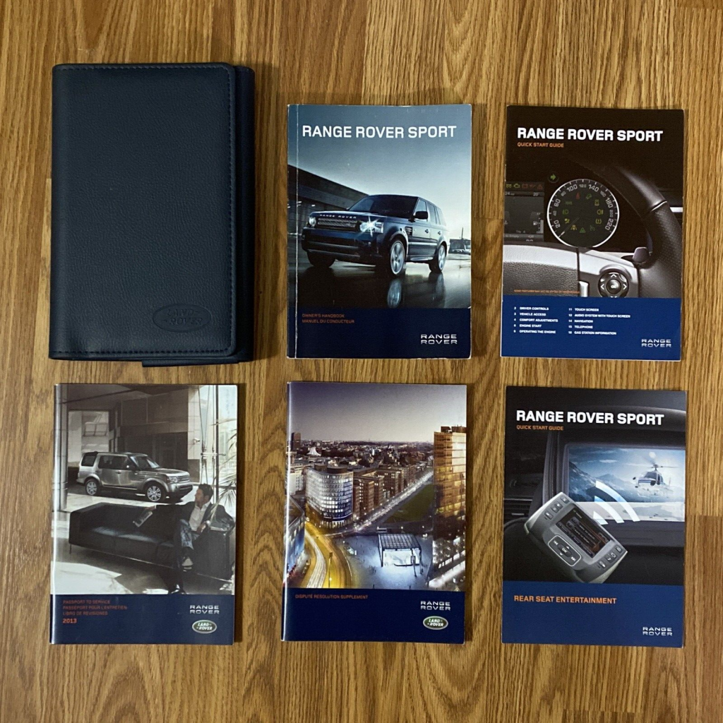 Picture of: Land Rover Range Rover Sport Owners Manual