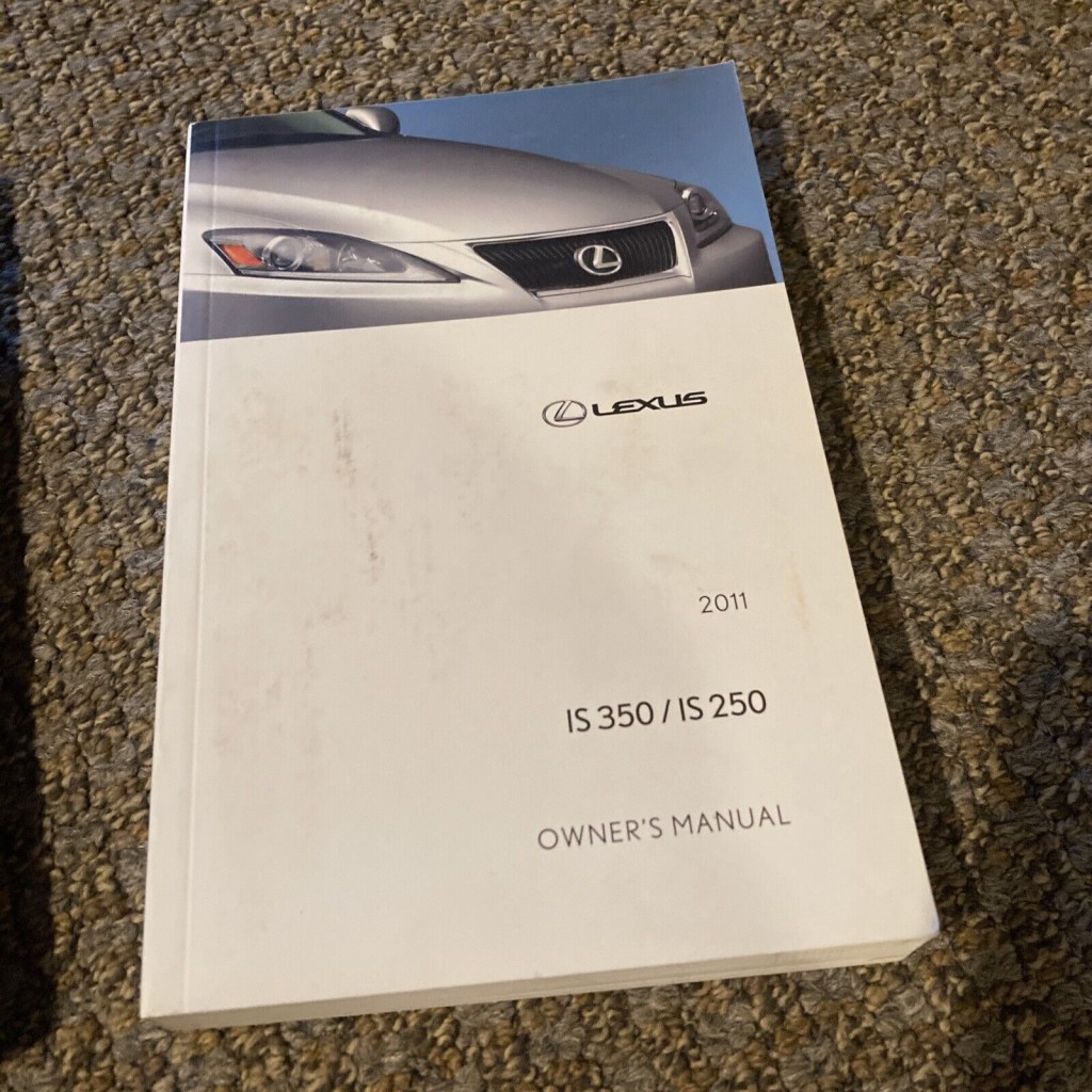 Picture of: LEXUS IS / IS OWNERS MANUAL GUIDE BOOK SET + NAVIGATION