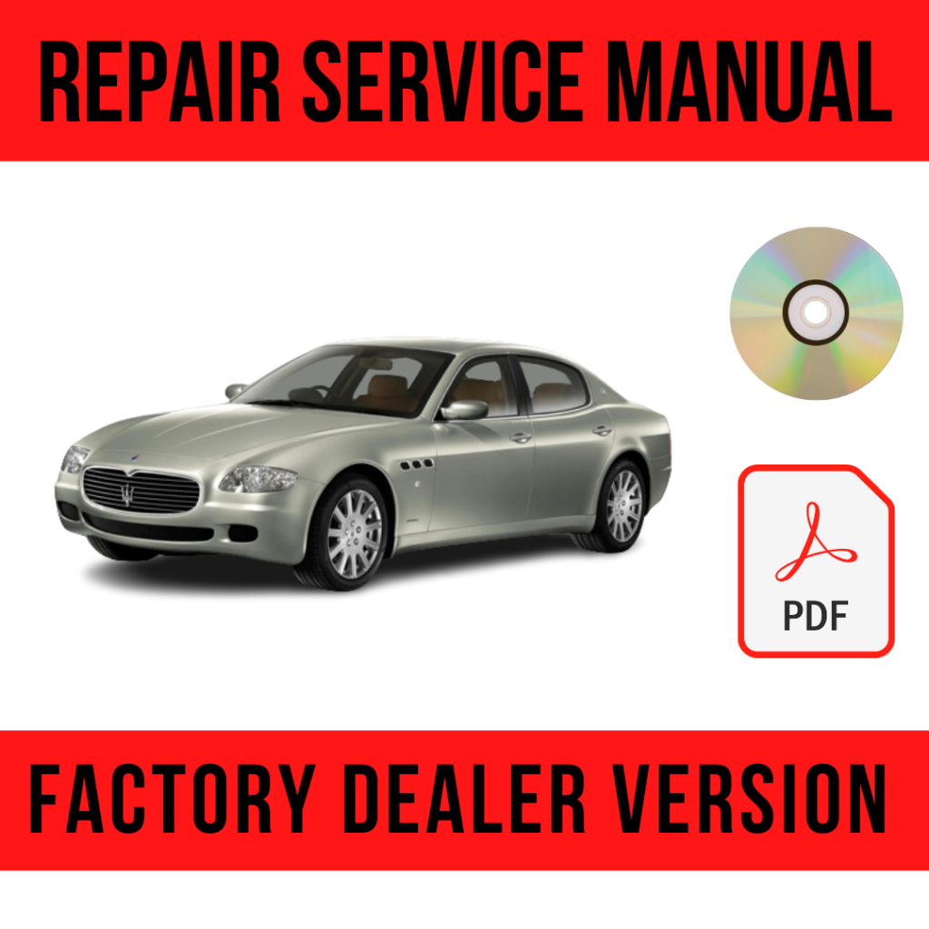 Picture of: Maserati Quattroporte – Factory Repair Manual M