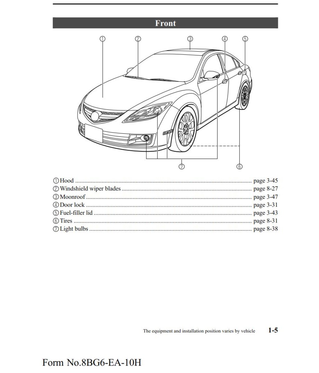 Picture of: Mazda   Owner’s Manual – Download In PDF For Free