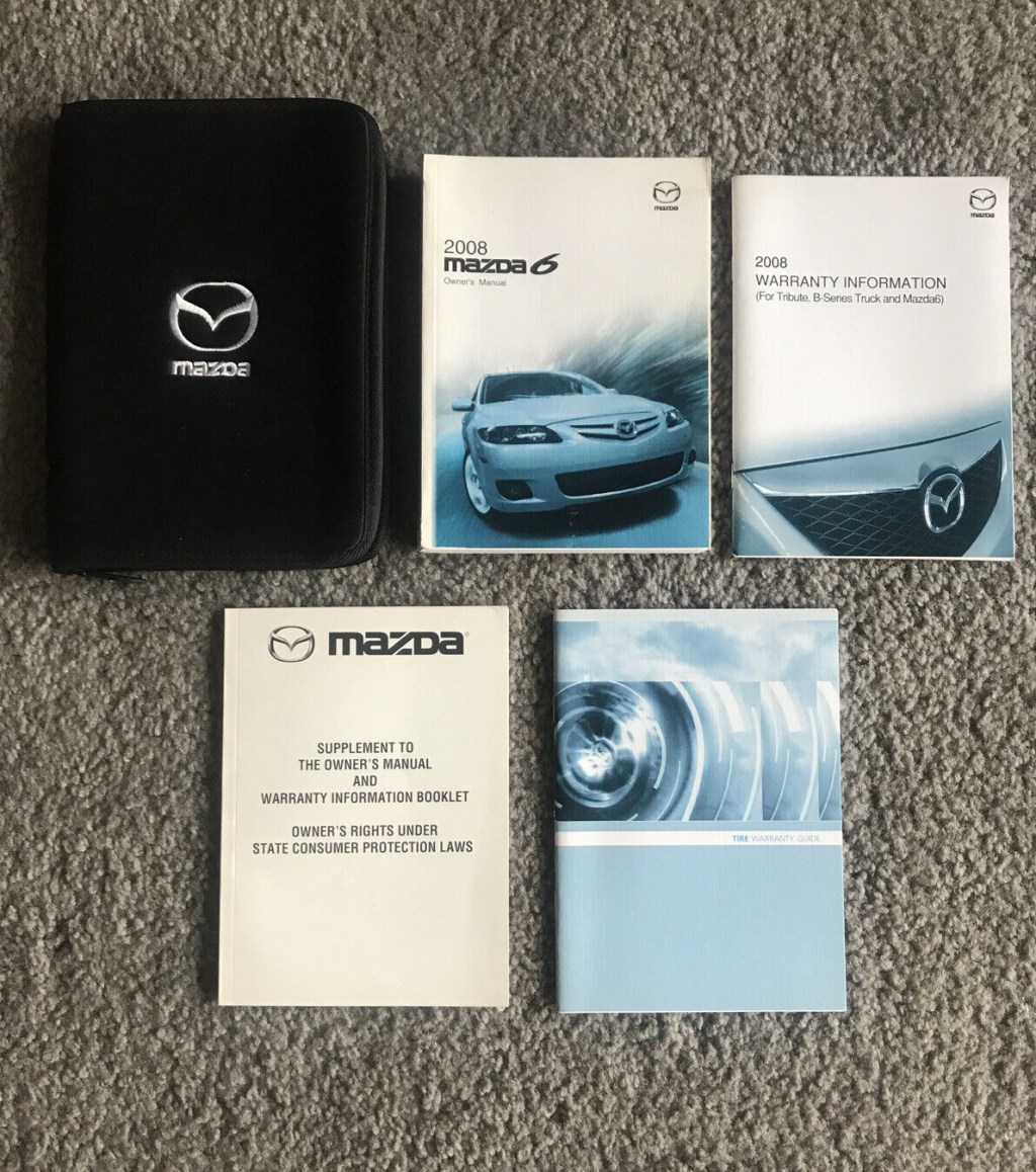 Picture of: Mazda  Owners Manual Guide * Complete Set * Mazda Six  eBay