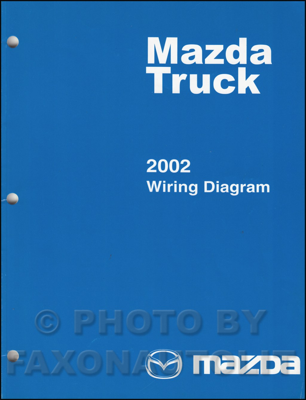 Picture of: Mazda Pickup Truck Repair Shop Manual Original B B B