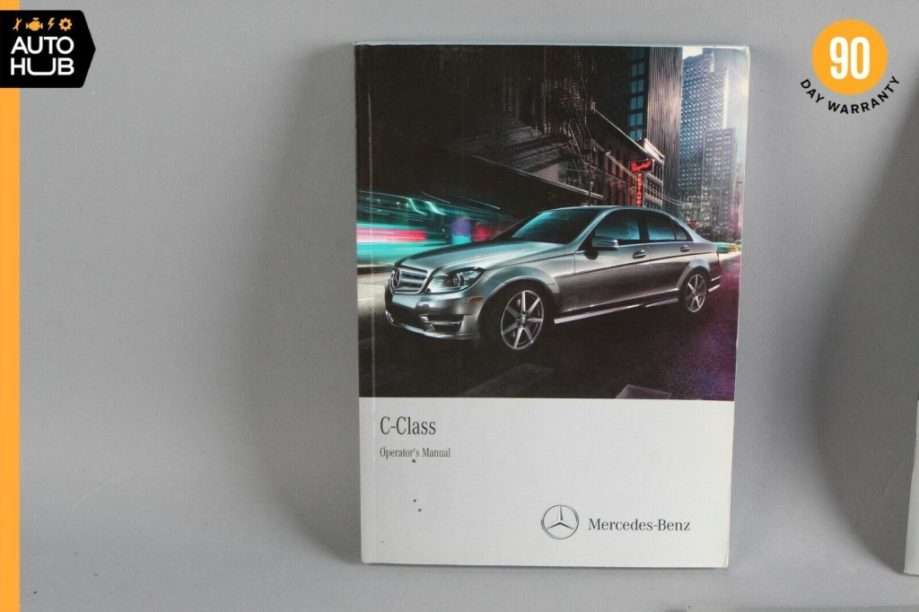Picture of: Mercedes-Benz W C Owner&#;s Manual Book Assembly OEM