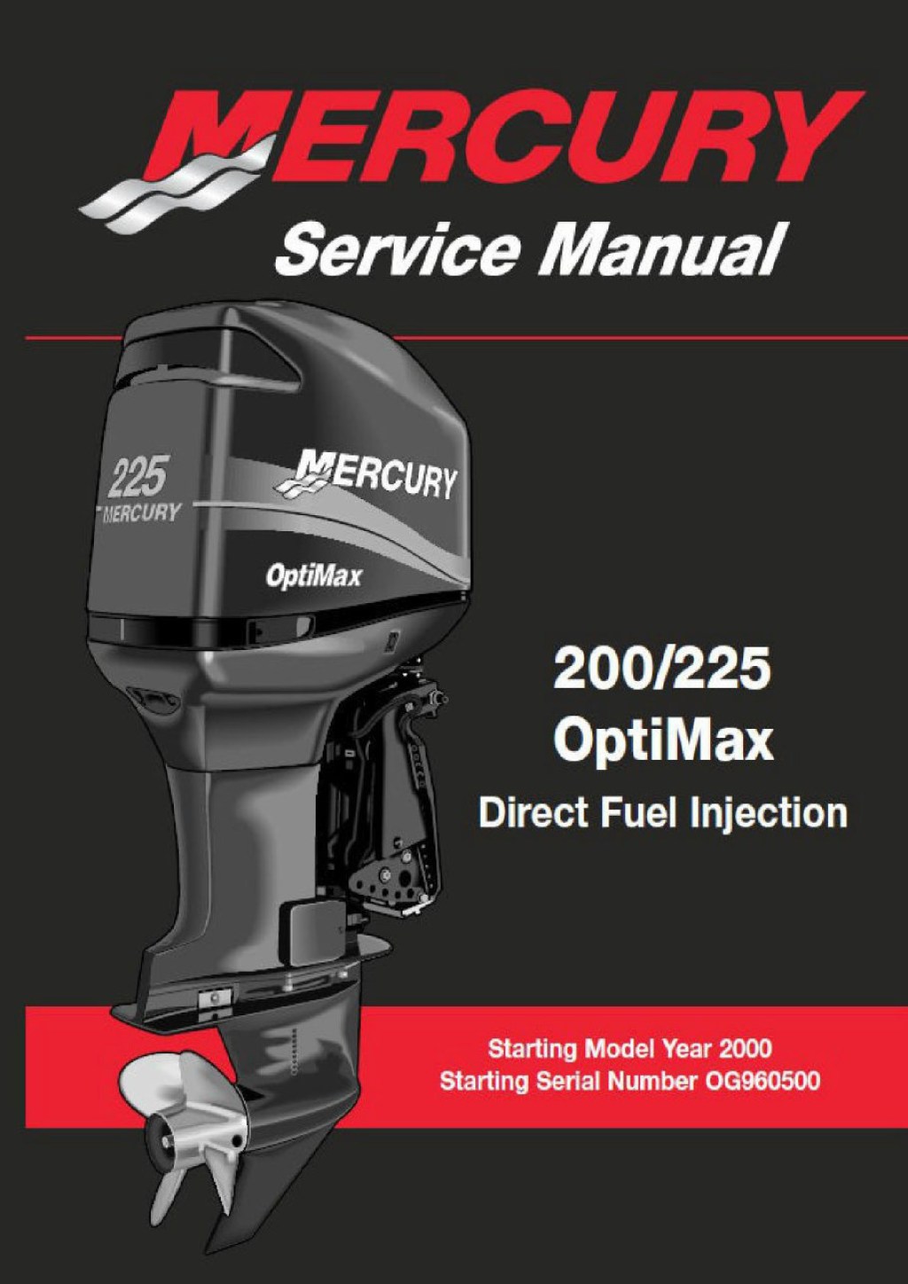 Picture of: Mercury Mariner  DFI OPTIMAX Service Manual