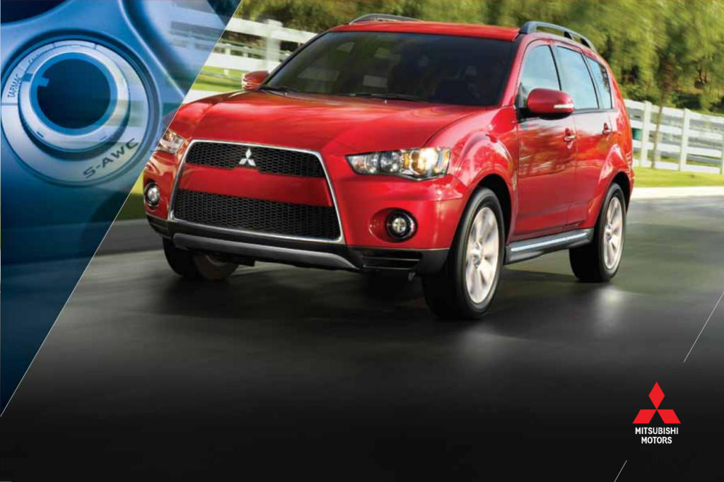 Picture of: Mitsubishi Outlander () user manual (English –  pages)