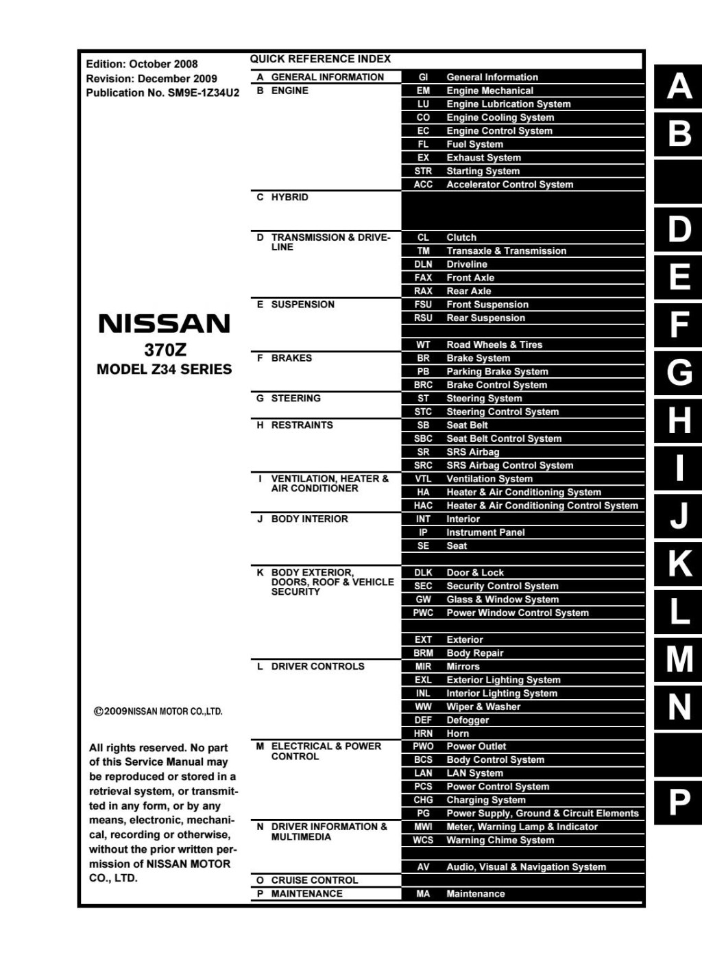 Picture of: Nissan Z Service Repair Manual by  – Issuu