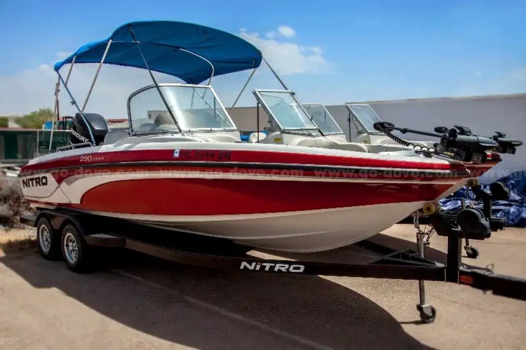 Picture of: Nitro  Sport Ski Boat with Trailer  AllSurplus