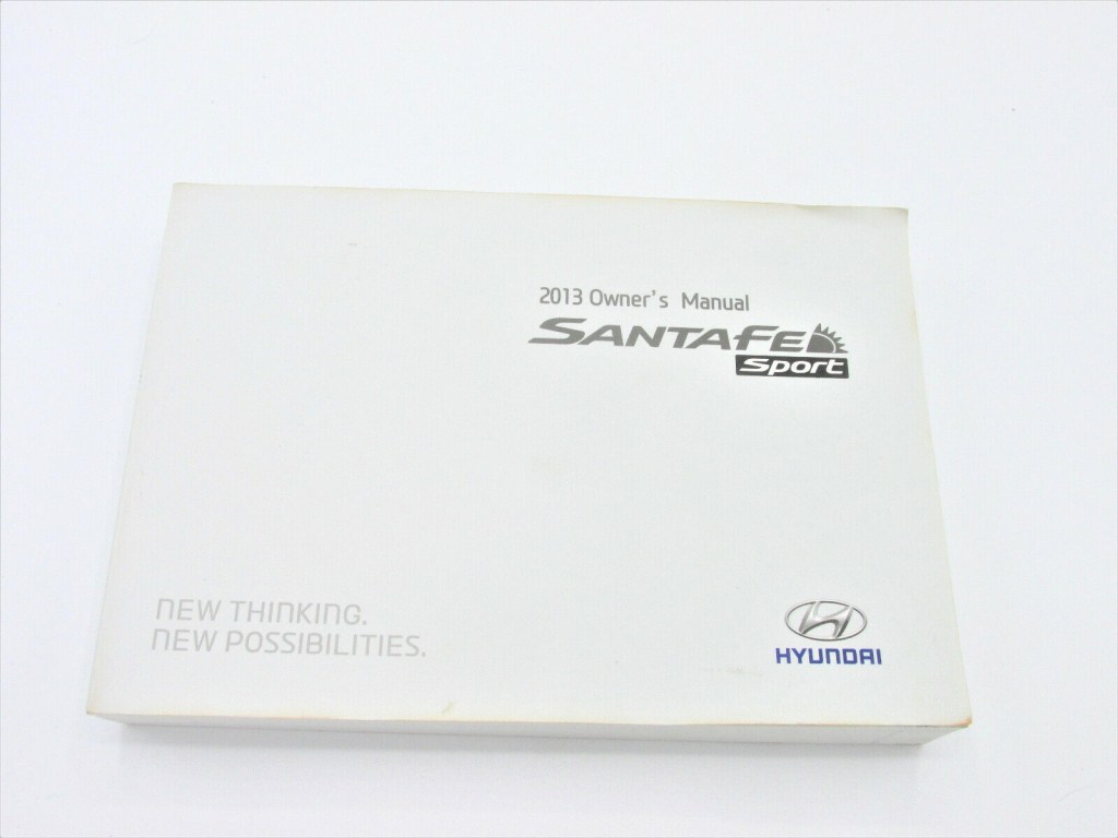 Picture of: SANTA FE,  Hyundai Santa Fe-SPORT,Owners Manual