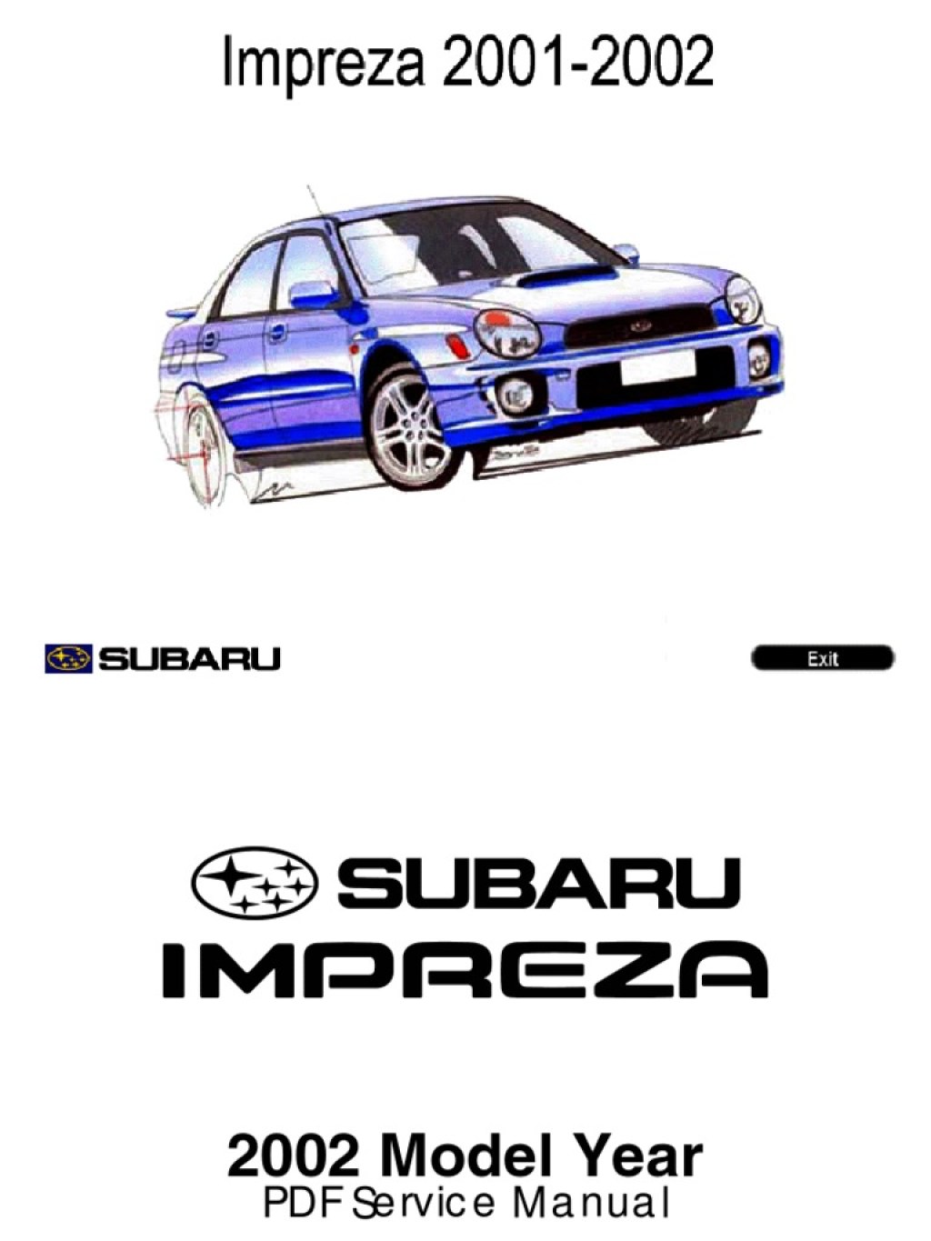 Picture of: Subaru Impreza   PDF  Four Wheel Drive  Vehicles