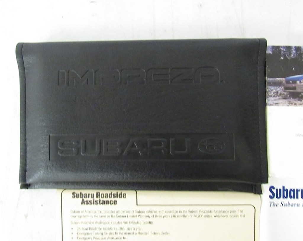 Picture of: Subaru Impreza RS / TS / Outback Sport Owners Manual Guide