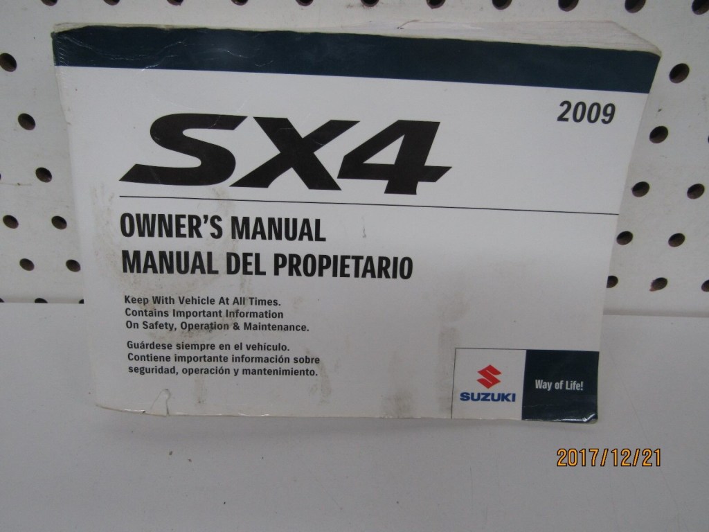Picture of: Suzuki SX Owners Manual (book only) FREE SHIPPING  eBay