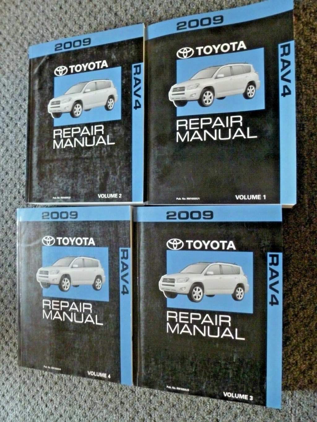 Picture of: Toyota Rav Shop Service Repair Manual Set Sport Limited V .L