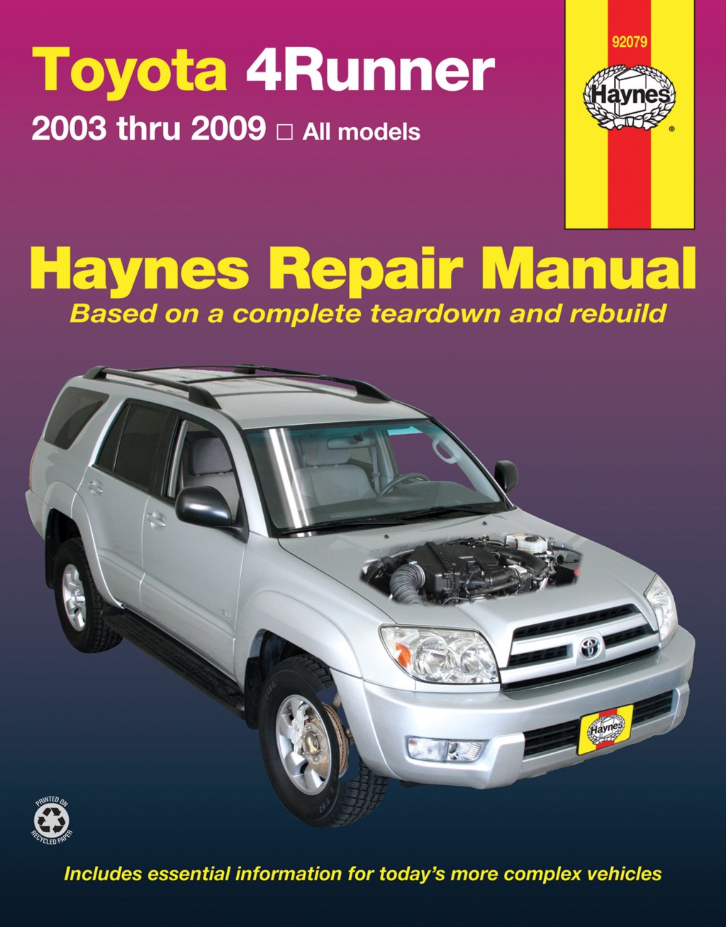 Picture of: Toyota Runner  –  Haynes Repair Manuals & Guides