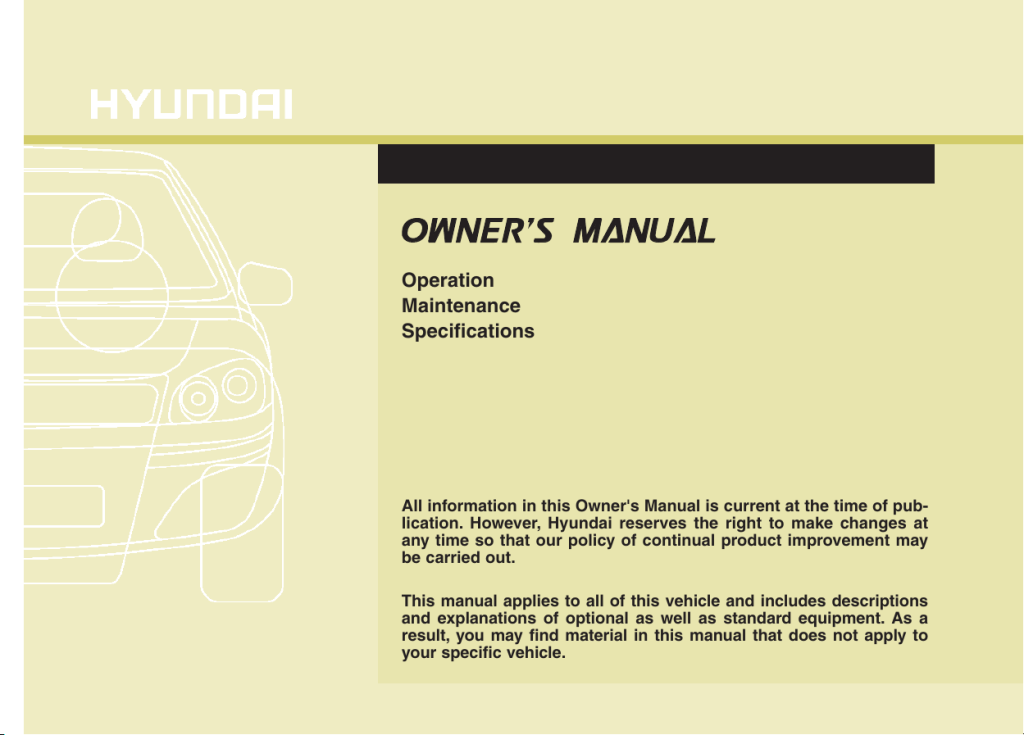 Picture of: User manual Hyundai Santa FE () (English –  pages)